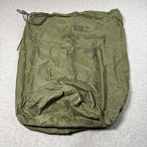 Military Duffle Bag Waterproof Clothing Bag Army Green Drawstring Top Load